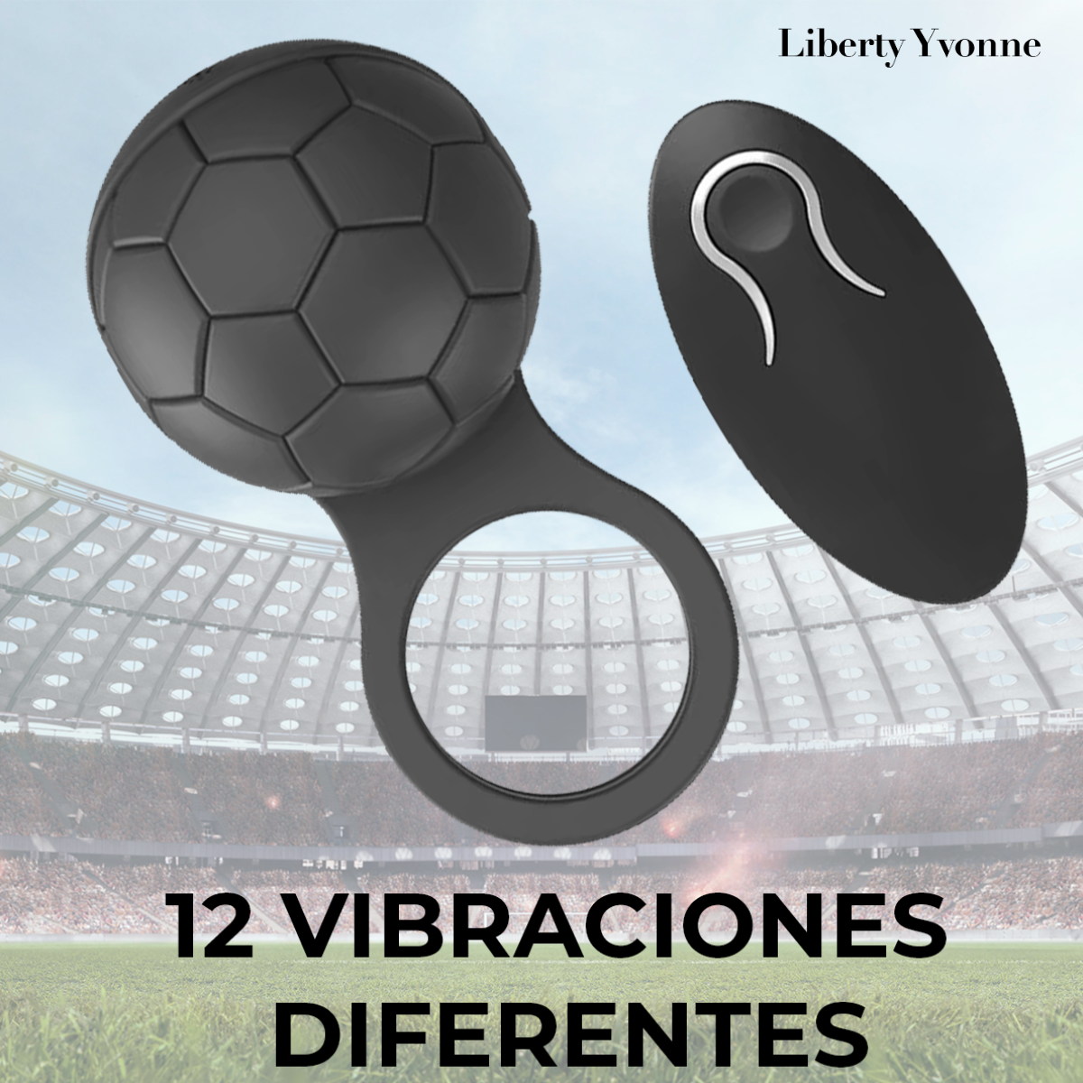 Anillo Retardante Balón Con Vibrador Y Control Remoto