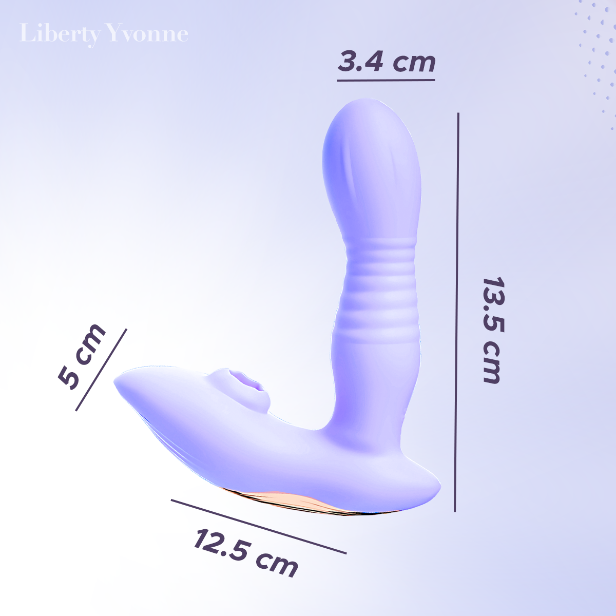 Succionador Vibrador Con Control Remoto Dabaena