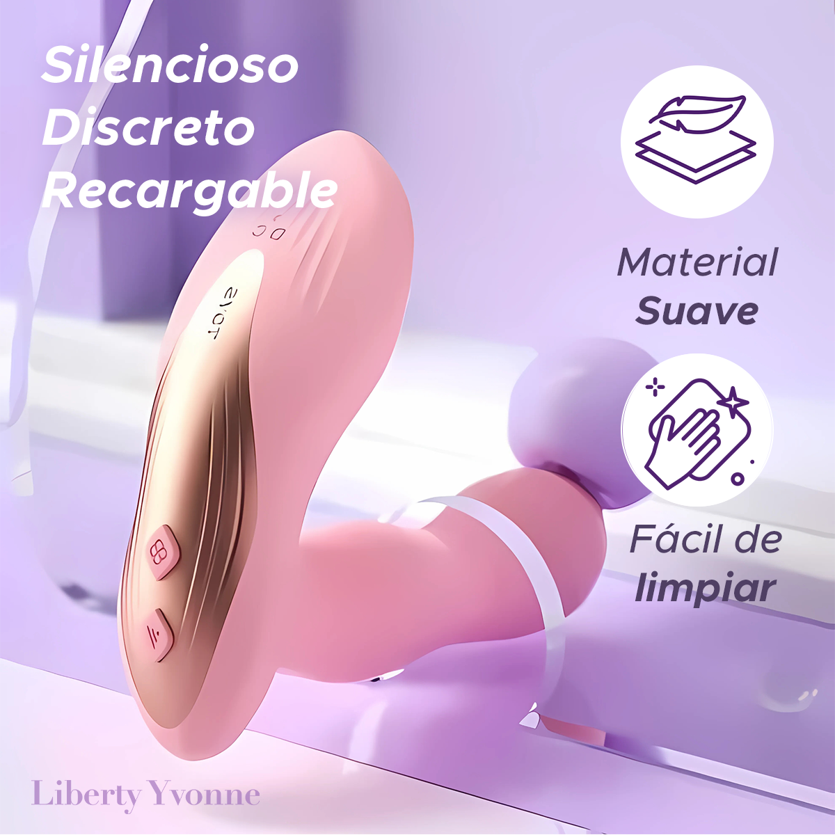 Succionador Vibrador Con Control Remoto Dabaena