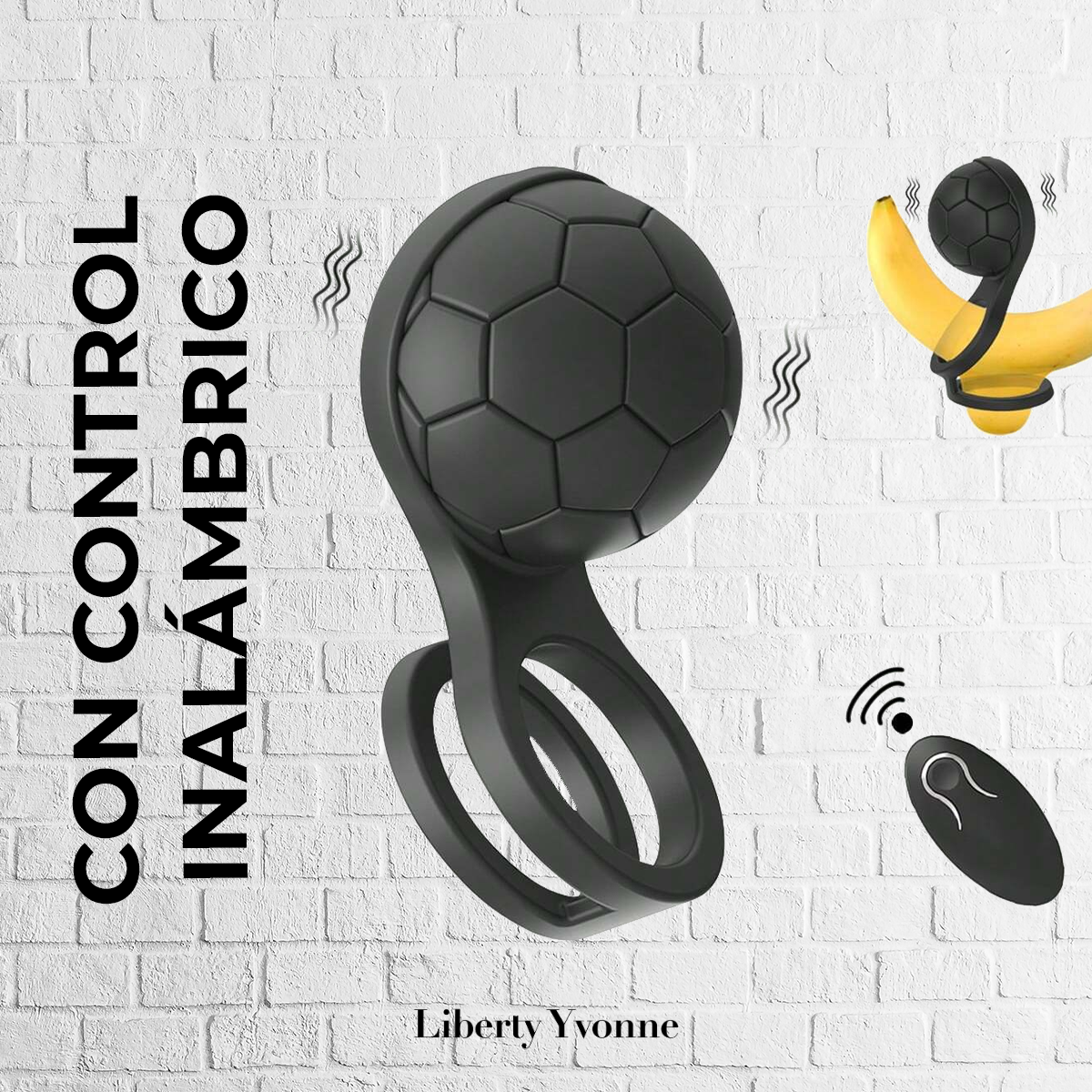 Anillo Retardante Balón Con Vibrador Y Control Remoto