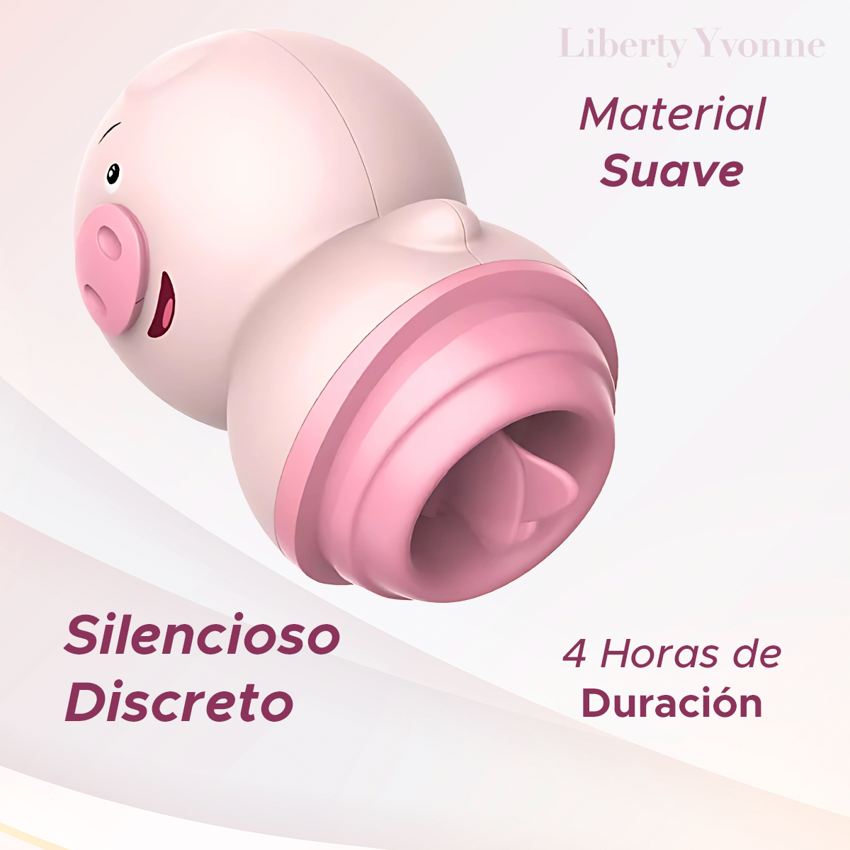 Puerquito Lamedor Succionador Portátil