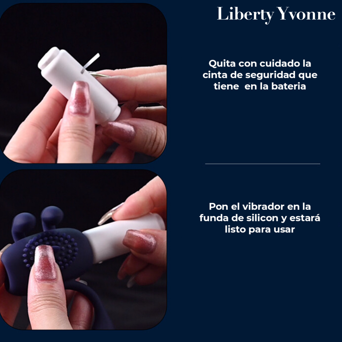Anillo Retardante Conejo Con Vibrador Y Masajeador
