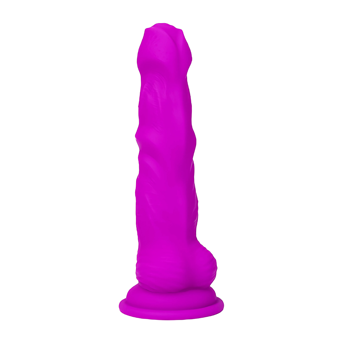 Consolador Dildo Con Ventosa Bordes De Silicona Suave