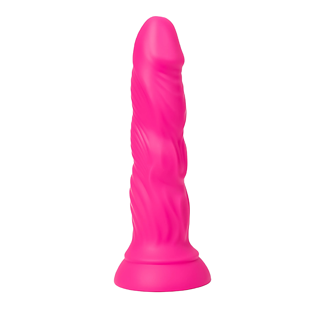 Consolador Dildo Con Ventosa Olas De Silicona Suave