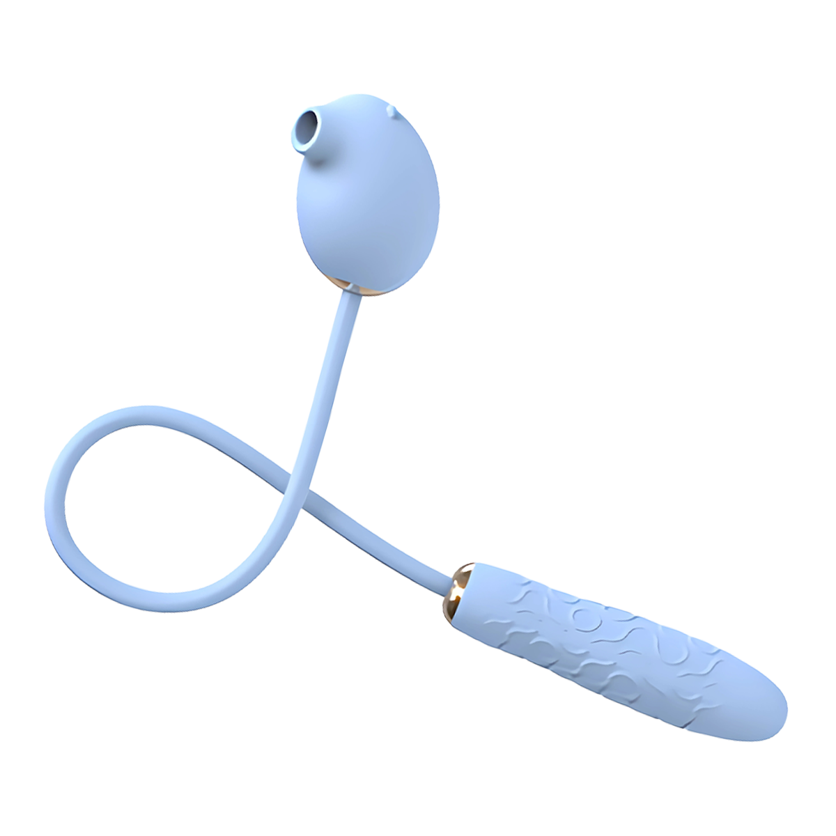 Succionador Vibrador Dual Clítoris Y Pezones