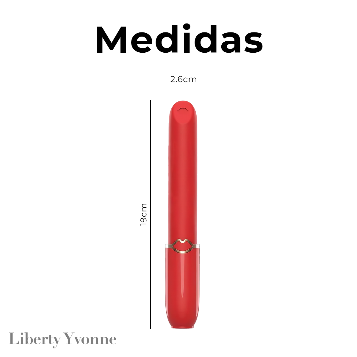 Vibrador Vaginal Labial Silicona Hipoalergénica Estimulador