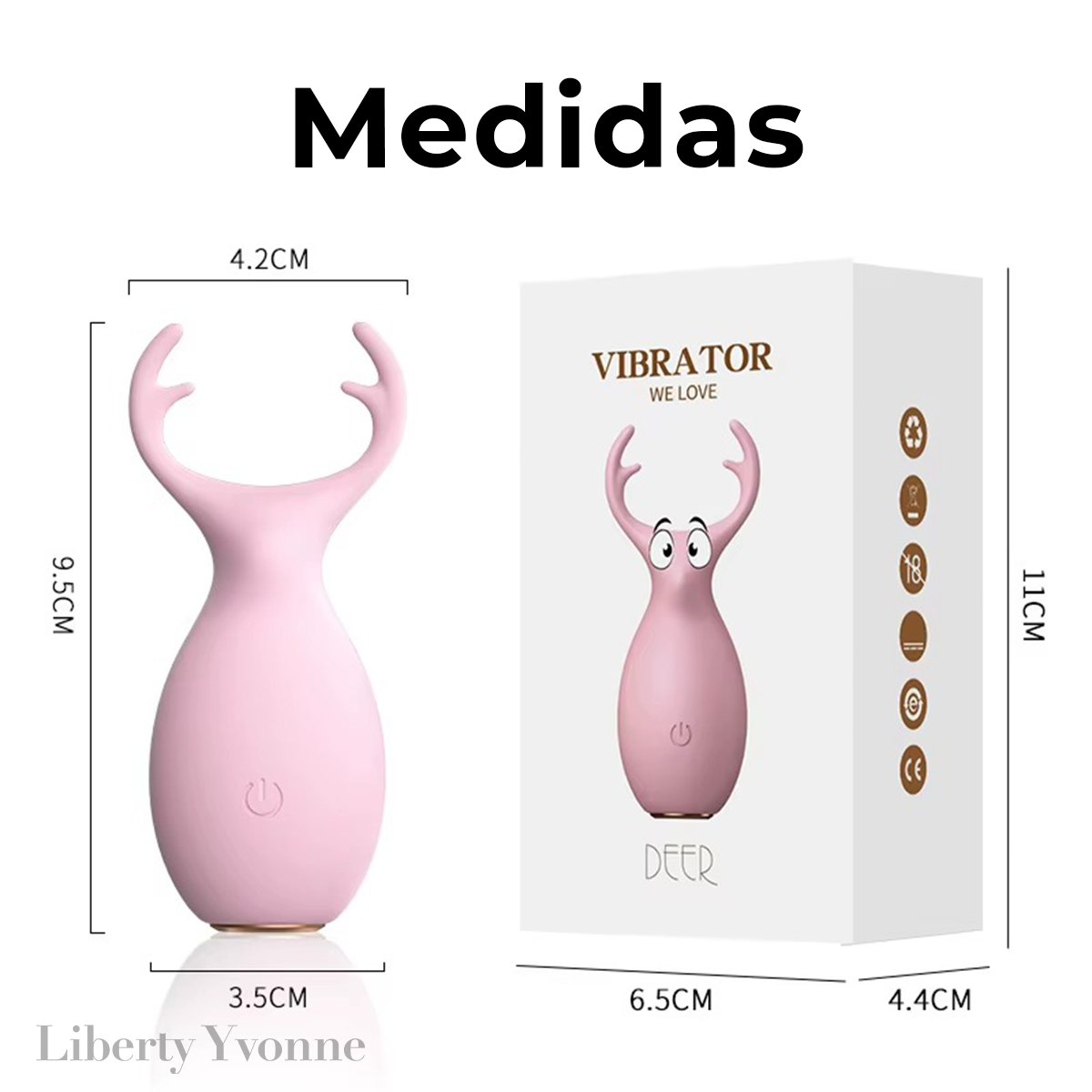 Vibrador Animalitos Para Clítoris Tacto Suave Estimulador