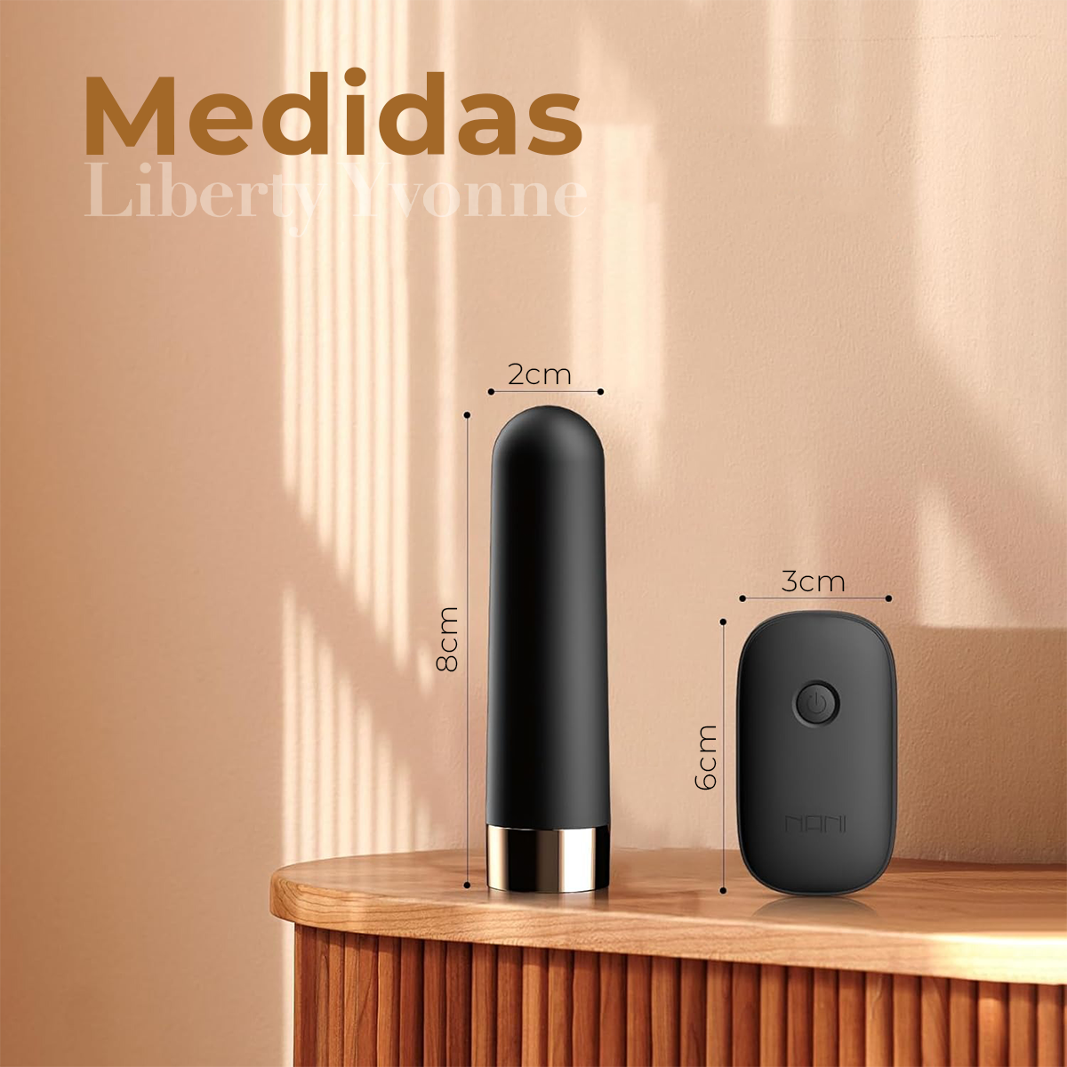 Vibrador Bala Millie Vaginal Con Control Remoto