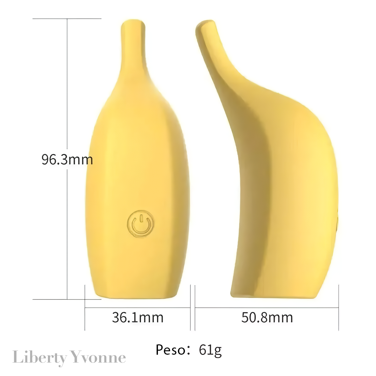 Vibrador Frutal Para Clitoris Diseño Discreto Y Divertido