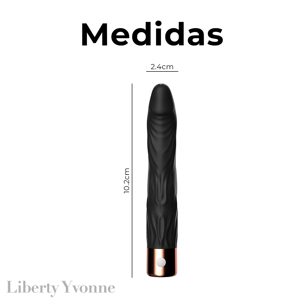 Vibrador Vaginal Estimulador Silicona Suave Con Baterías