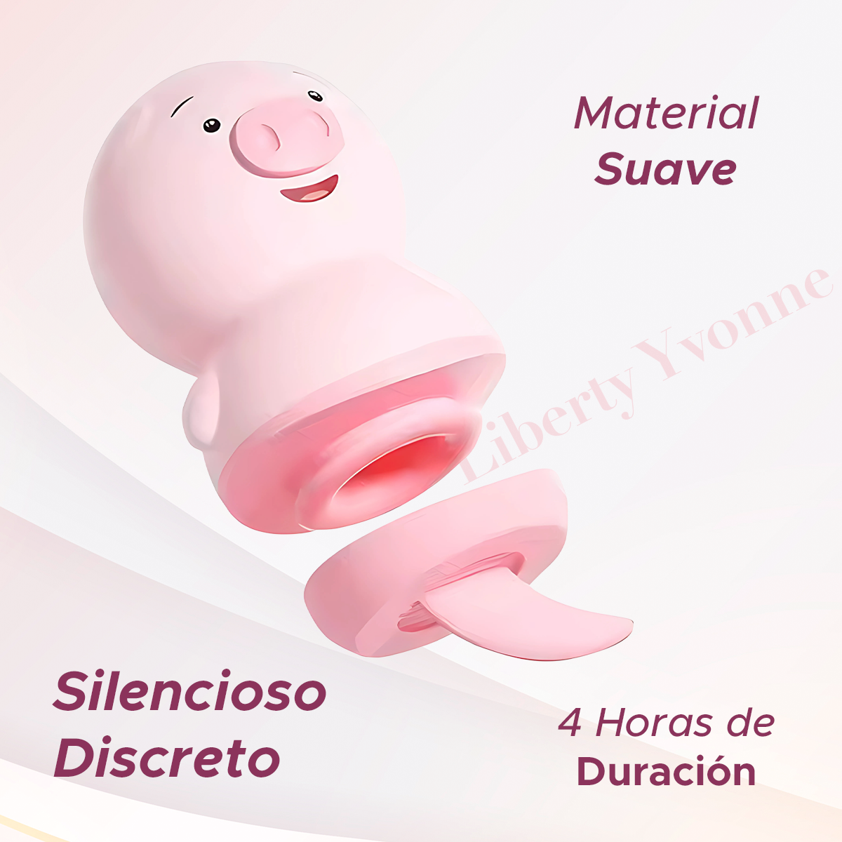 Puerquito Lamedor Succionador Portátil
