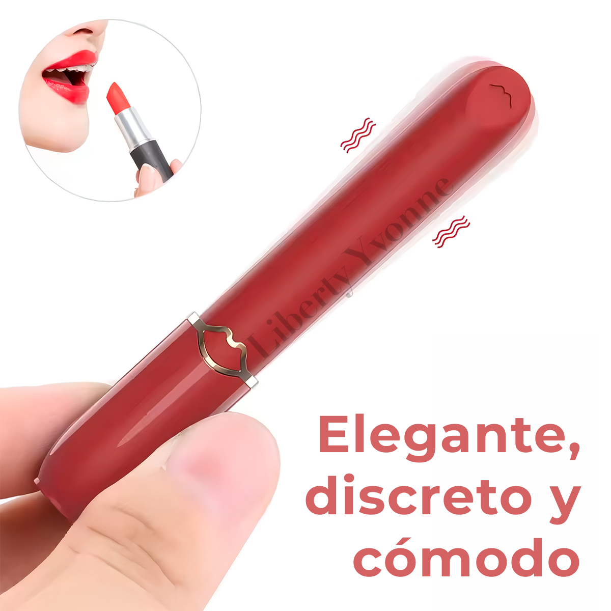 Vibrador Vaginal Labial Silicona Hipoalergénica Estimulador