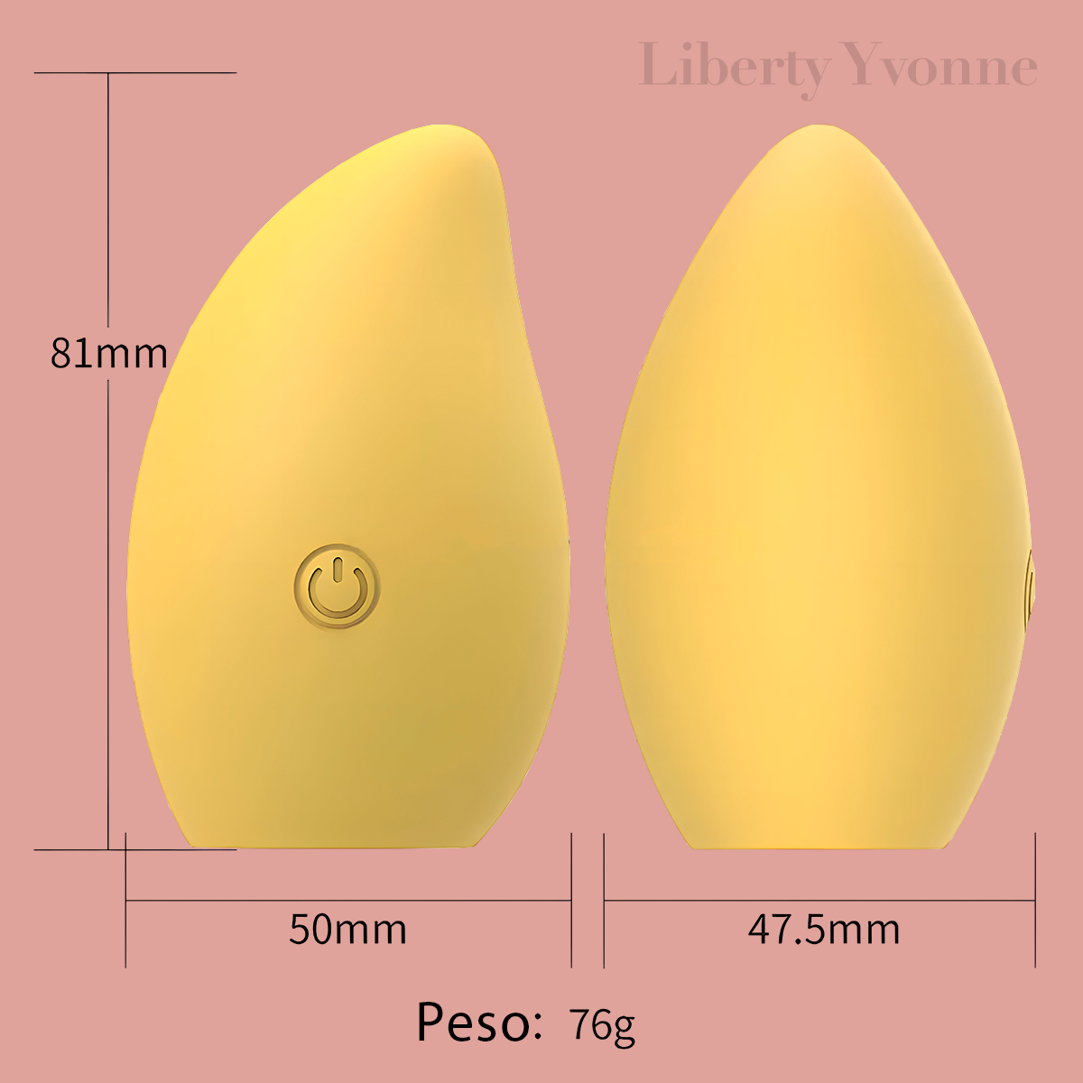 Vibrador Frutal Para Clitoris Diseño Discreto Y Divertido