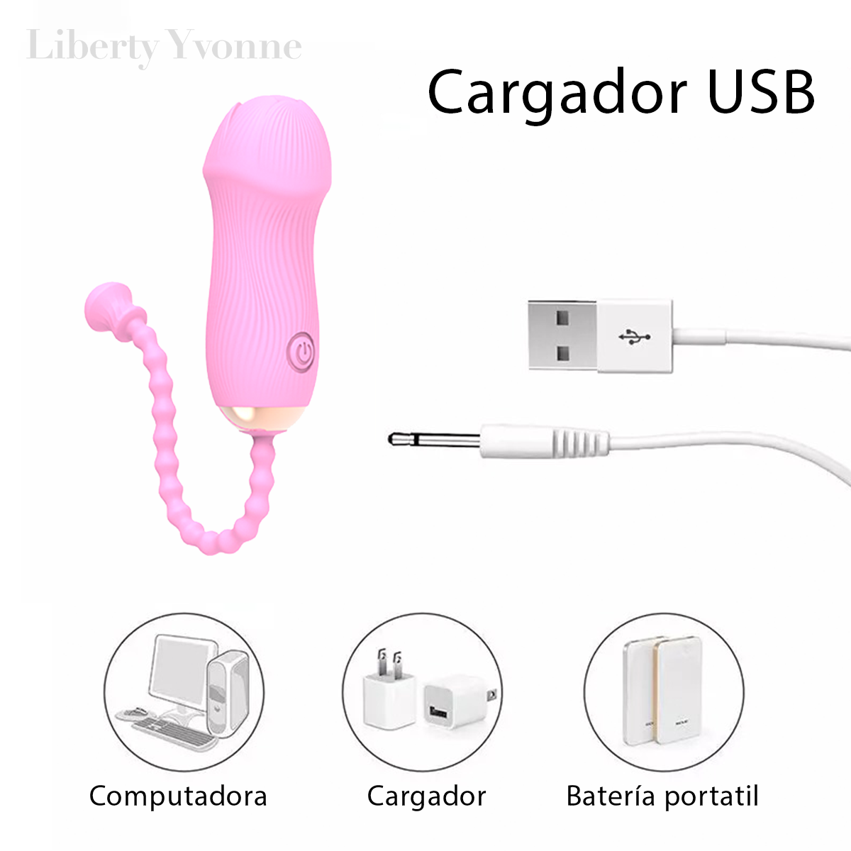 Vibrador Champiñon B Para Clitoris Con Sujetador