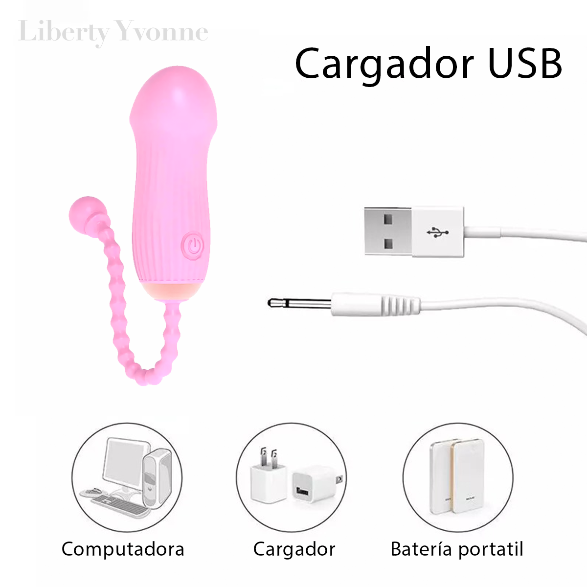 Vibrador Champiñon Para Clitoris Con Sujetador