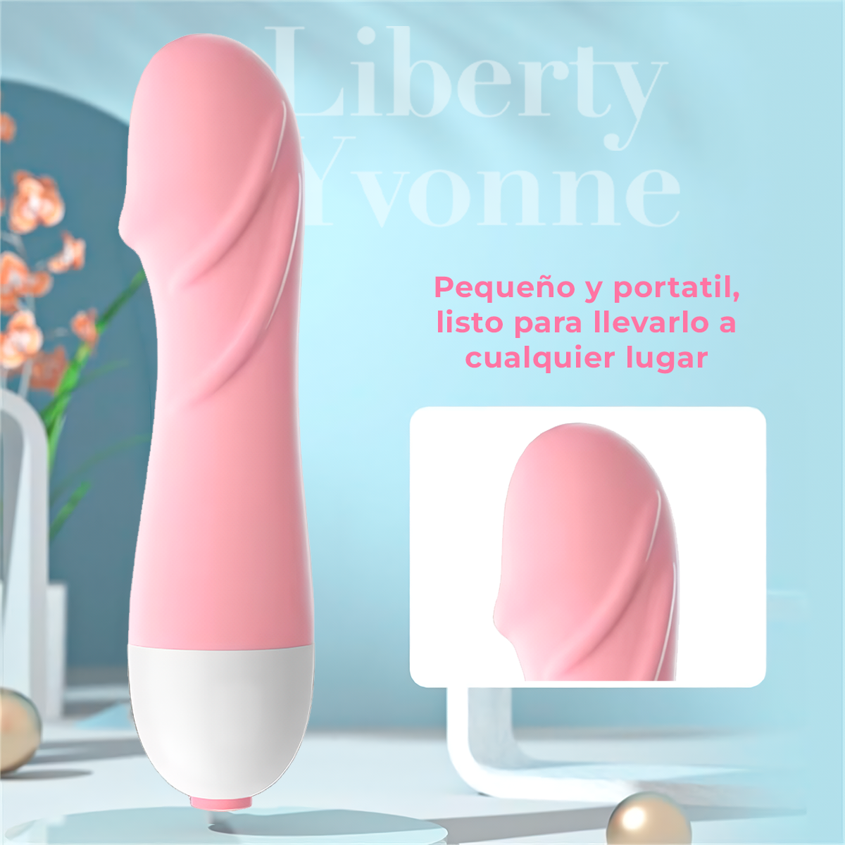 Vara Vaginal Tortuguita Diseño Portátil Y Fácil De Llevar