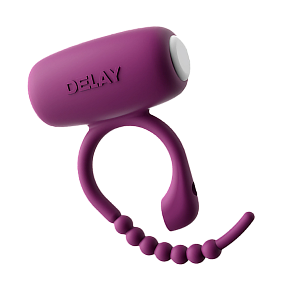 Anillo Retardante Duradero Con Vibrador Y Masajeador
