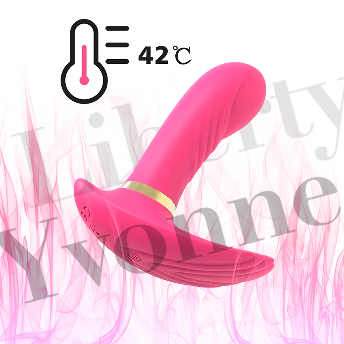 Vibrador Vaginal Portátil Estimulador Silicona Suave