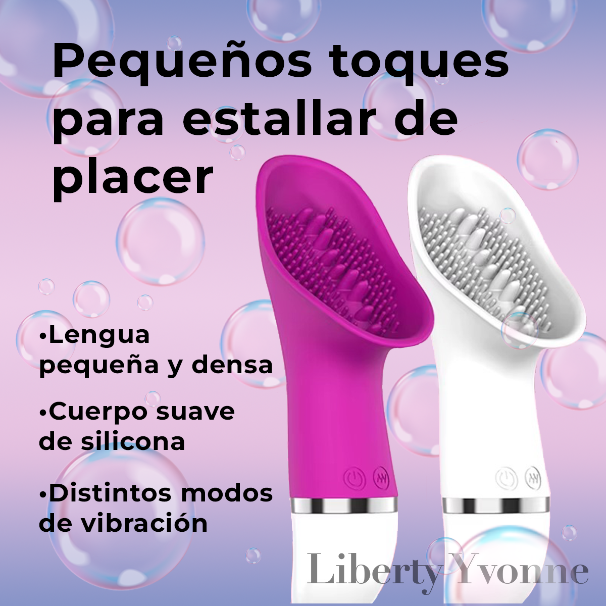 Vibrador Y Masajeador Con Interior Texturizado Estimulador