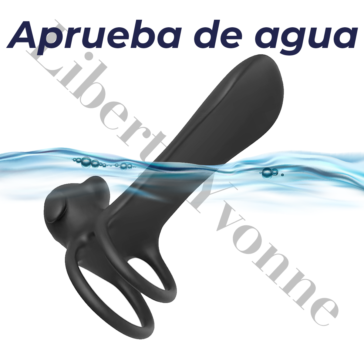 Anillo Retardante Perrito Con Vibrador Y Control Remoto