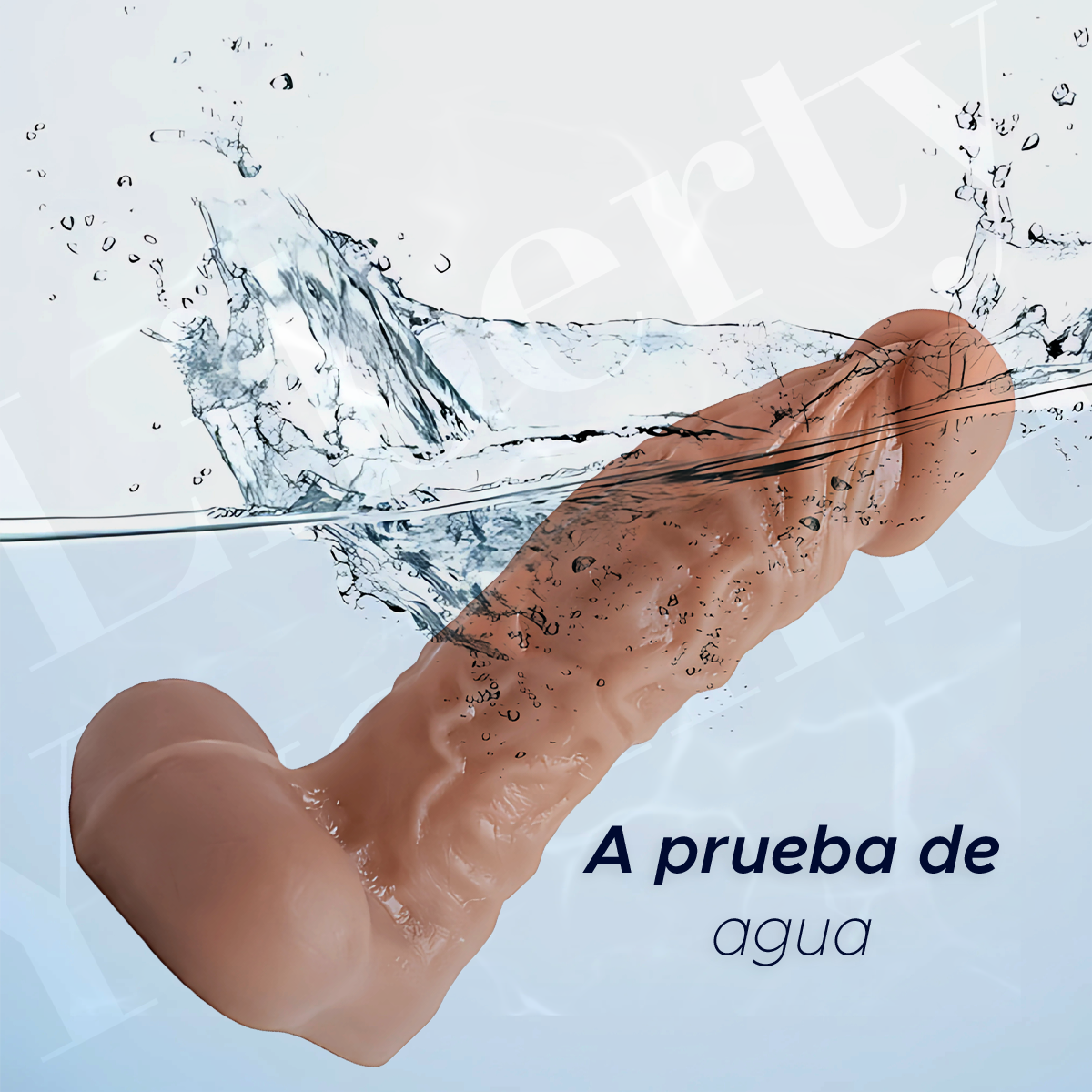 Consolador Realista Con Textura De Silicona Suave 5"