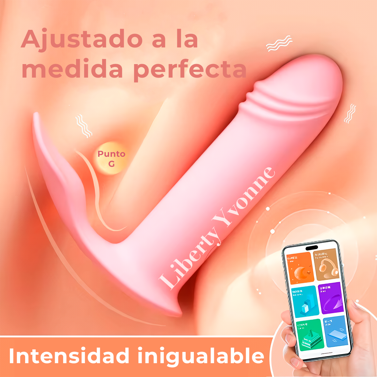 Vibrador Vaginal Smart De Silicona Suave Estimulador
