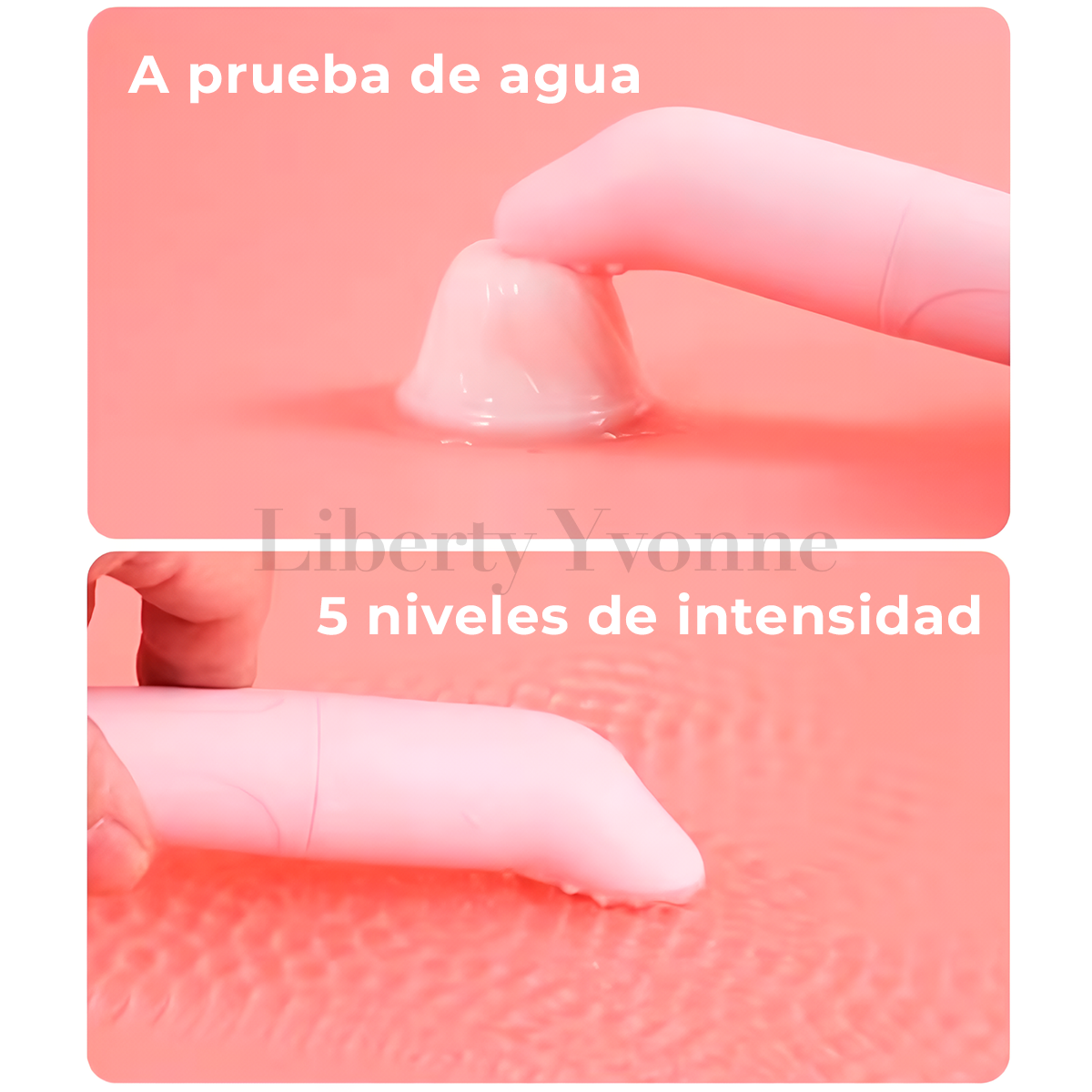 Vara Vaginal Delfín De Silicona Hipoalergénica Tacto Suave