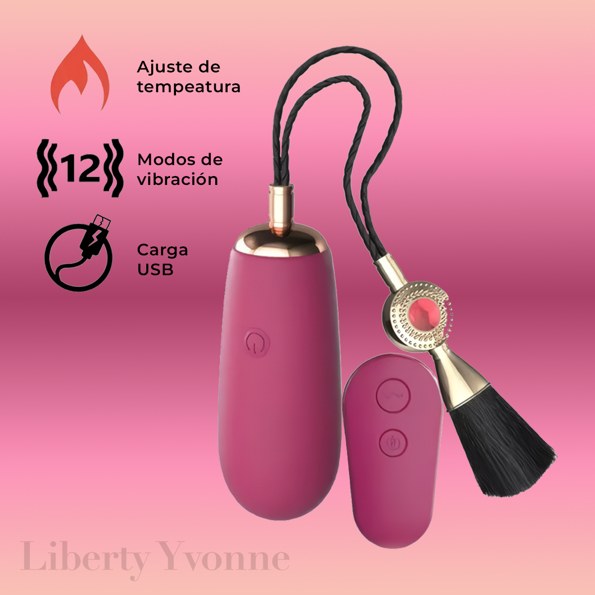 Vibrador De Clítoris Bella Bonita Con Control Remoto