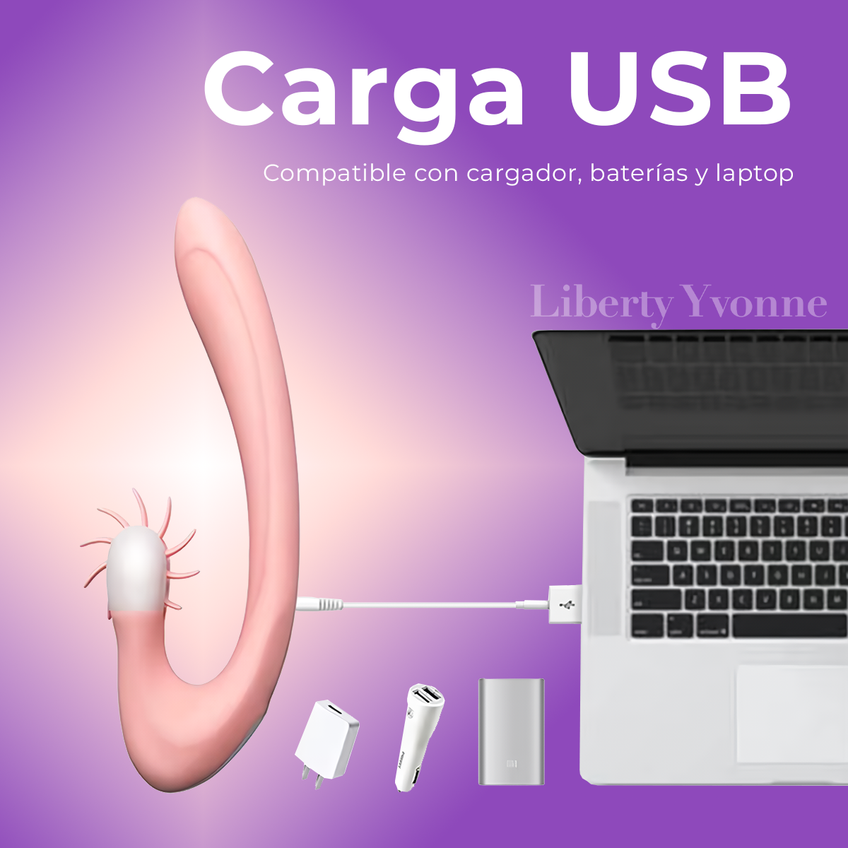 Vibrador Quilin De Silicona Hipoalergénica Suave Al Tacto