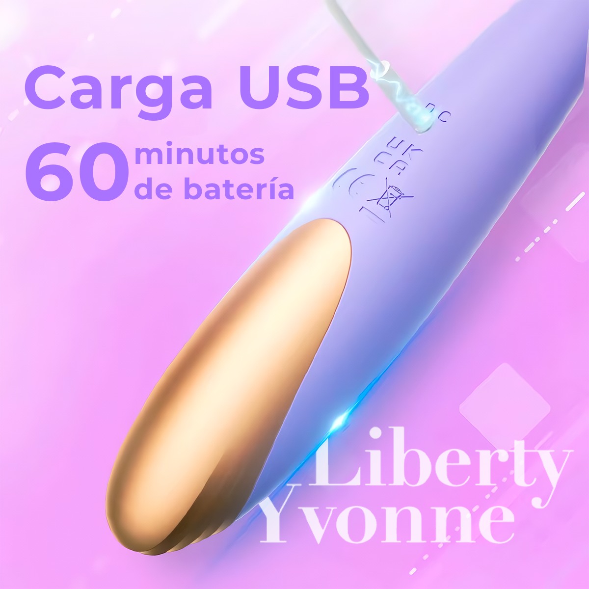 Vibrador Dual Marea Vaginal Estimulador Clitorial