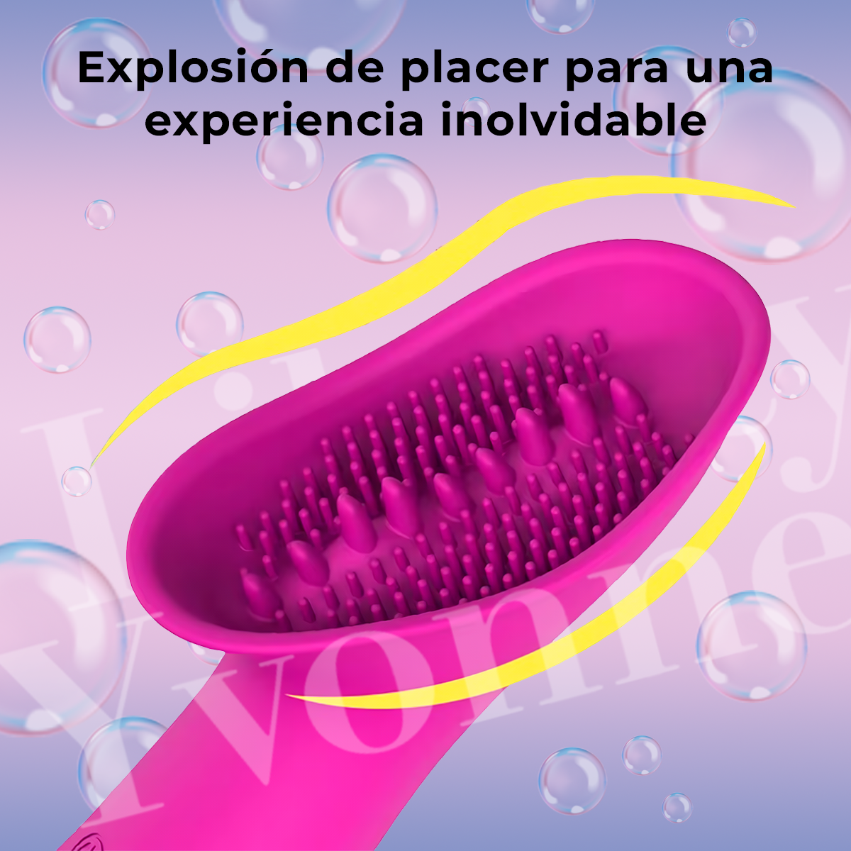 Vibrador Y Masajeador Con Interior Texturizado Estimulador