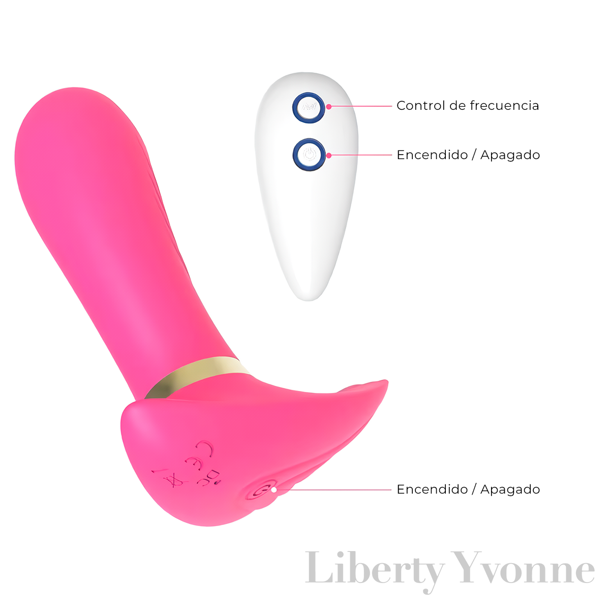 Vibrador Vaginal Portátil Estimulador Silicona Suave