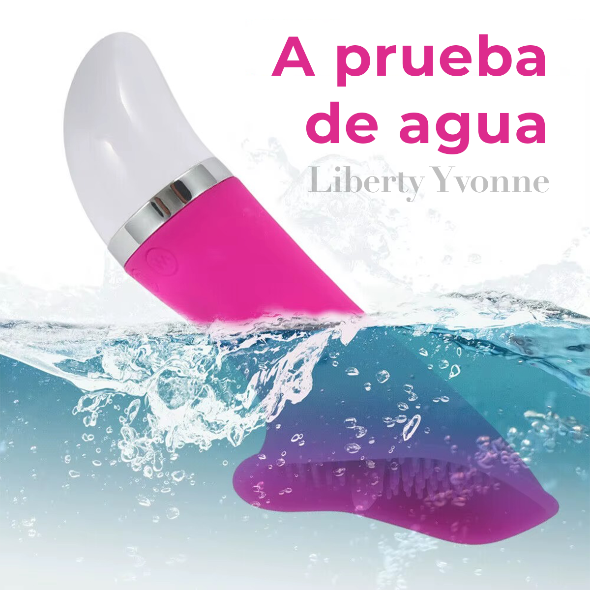 Vibrador Y Masajeador Con Interior Texturizado Estimulador