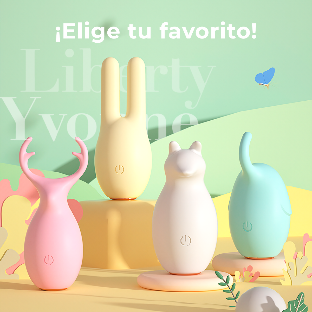 Vibrador Animalitos Para Clítoris Tacto Suave Estimulador