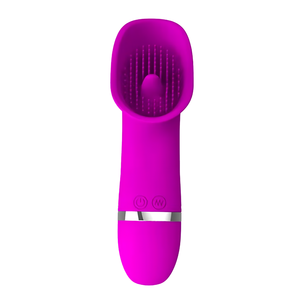 Vibrador Y Masajeador Con Interior Texturizado Estimulador