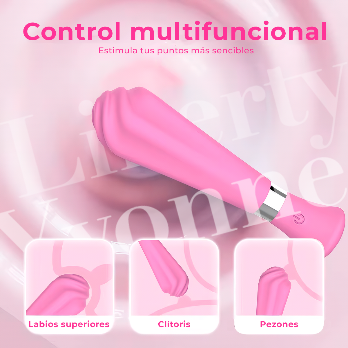 Vibrador Vaginal Helado Estimulador Silicona Hipoalergénica