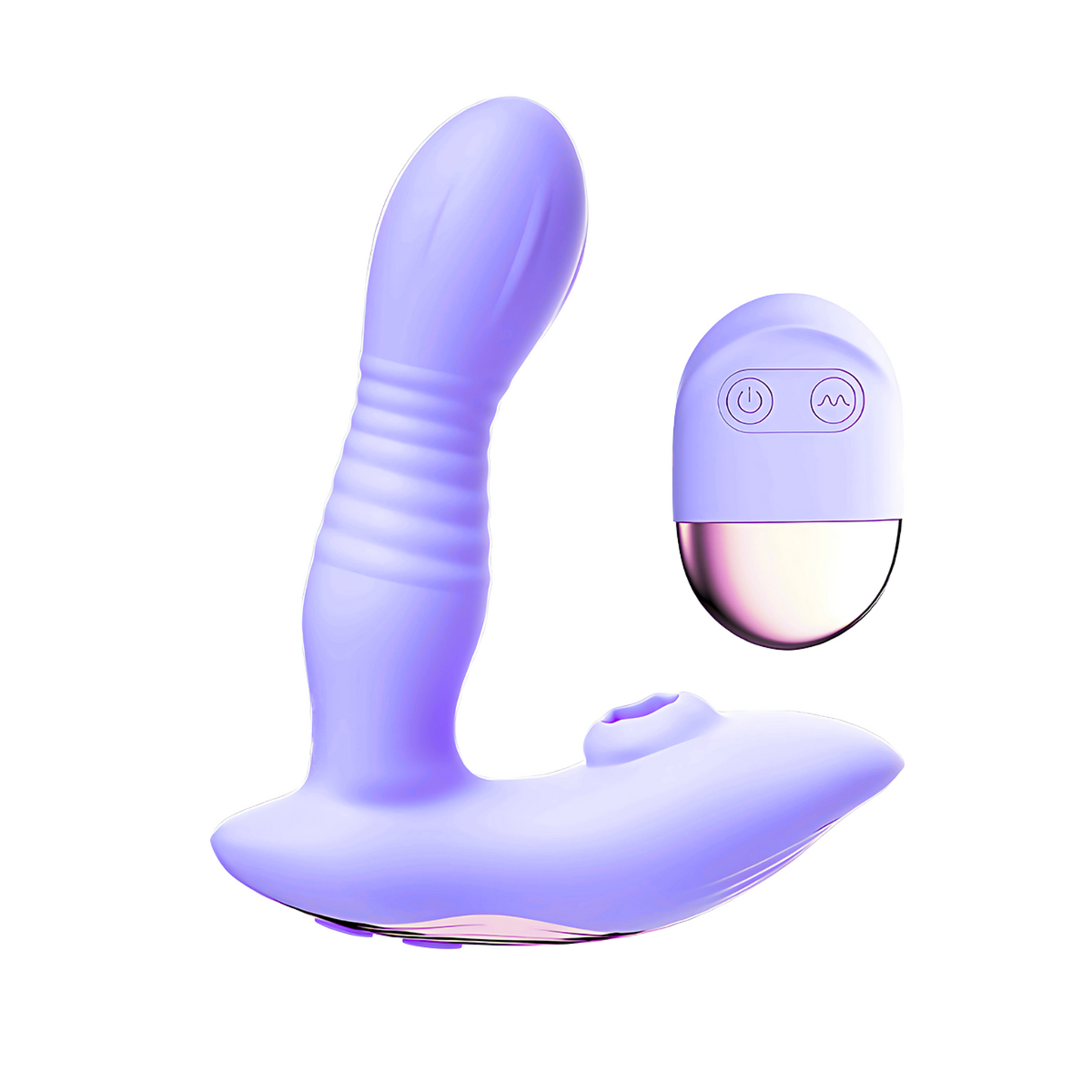 Succionador Vibrador Con Control Remoto Dabaena