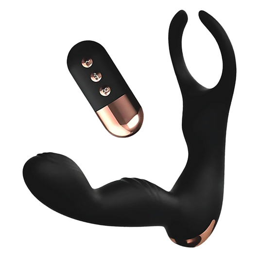 Plug Anal Steve Silicona Suave Con Control Remoto