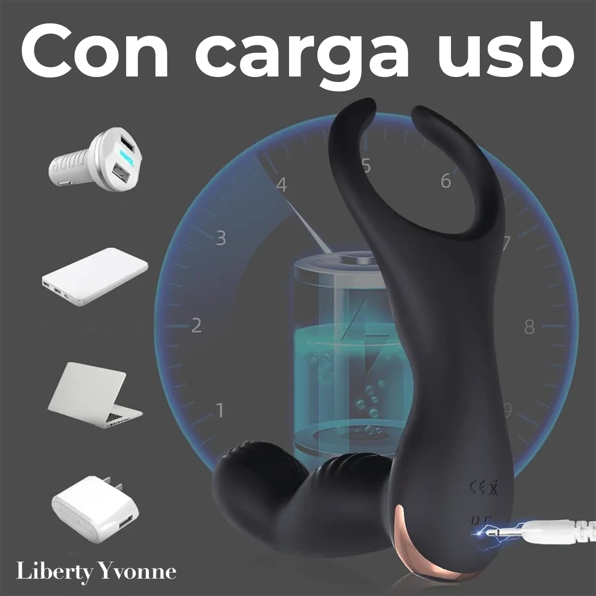 Plug Anal Steve Silicona Suave Con Control Remoto