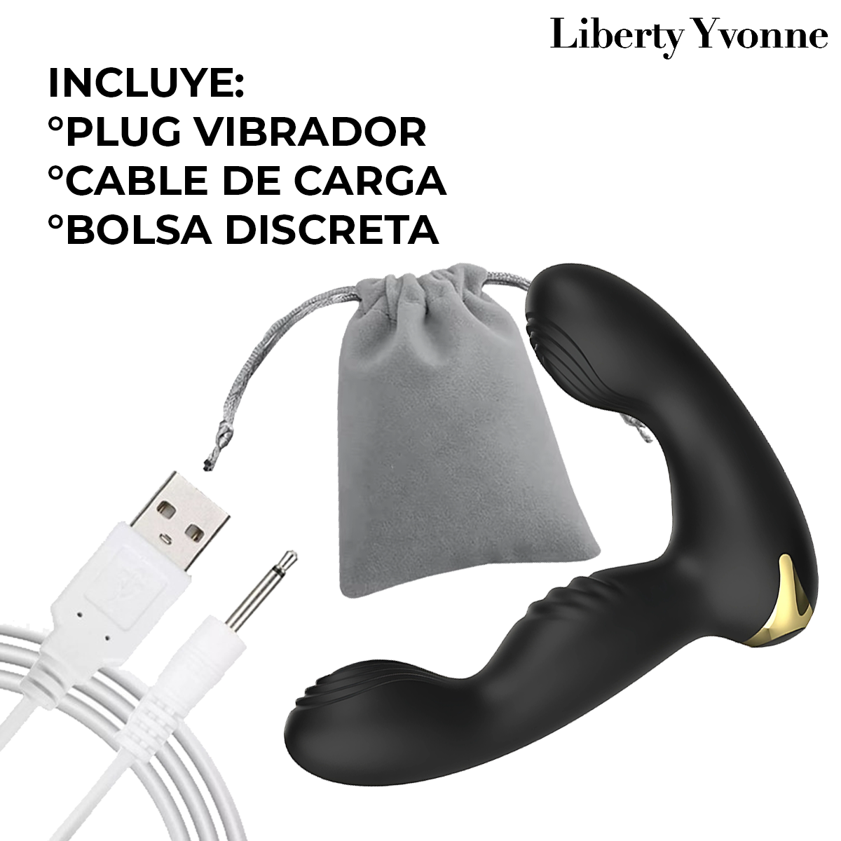 Plug Anal Mars Silicona Suave Con Control Remoto