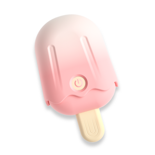 Ice Cream Succionador Con Vibrador Discreto