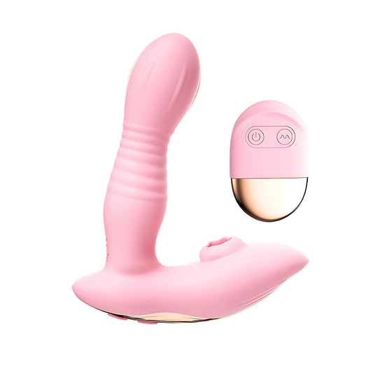 Succionador Vibrador Con Control Remoto Dabaena