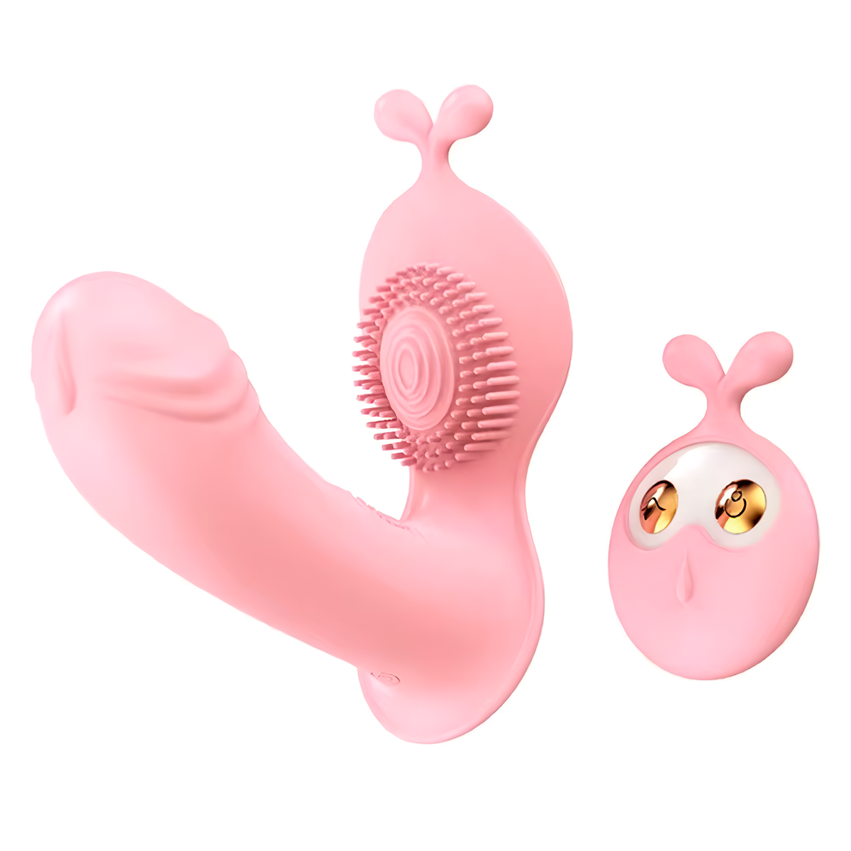 Vibrador Vaginal Conejito Lindo Doble Estimulación