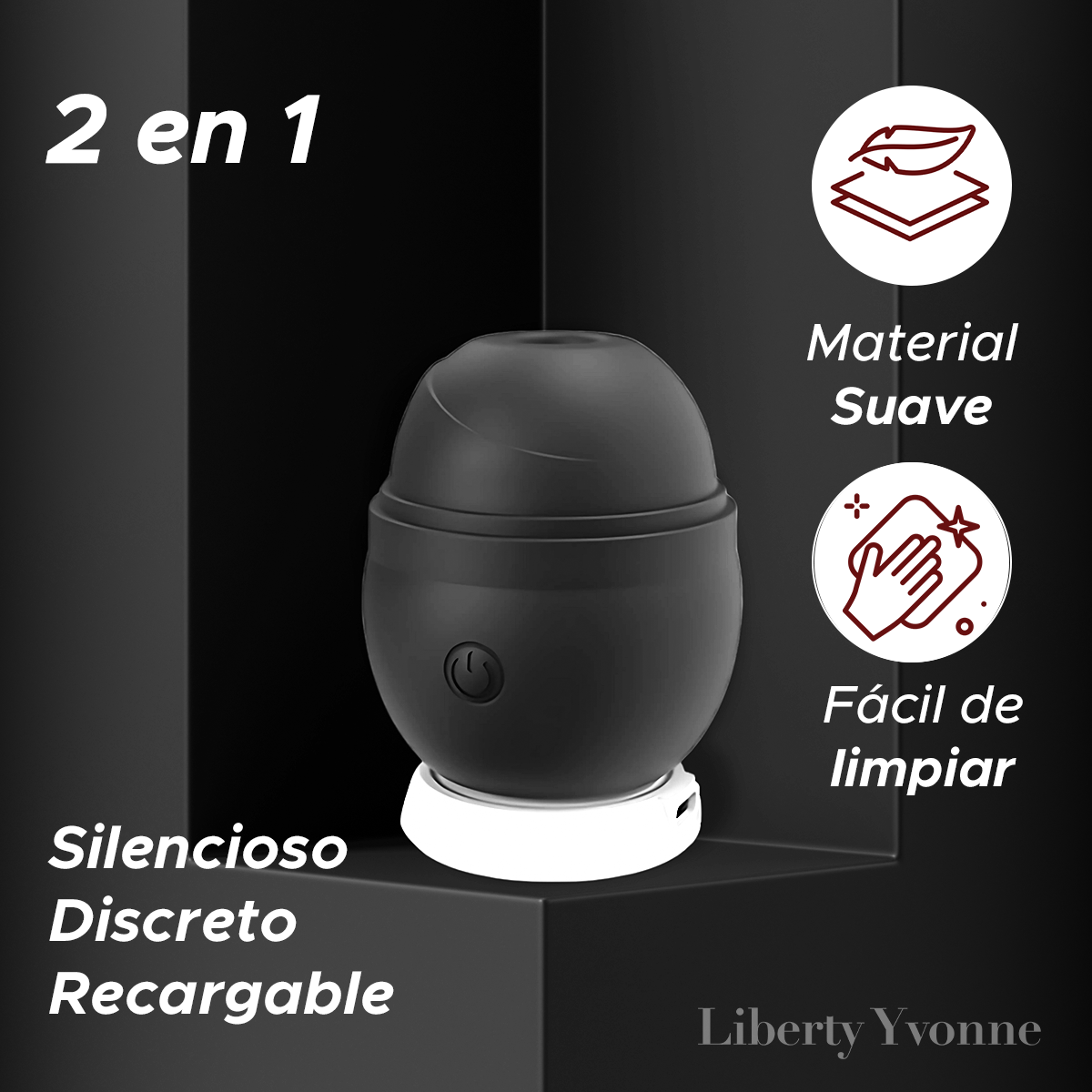 Succionador Clítoris Mini Vibrador Estimulador