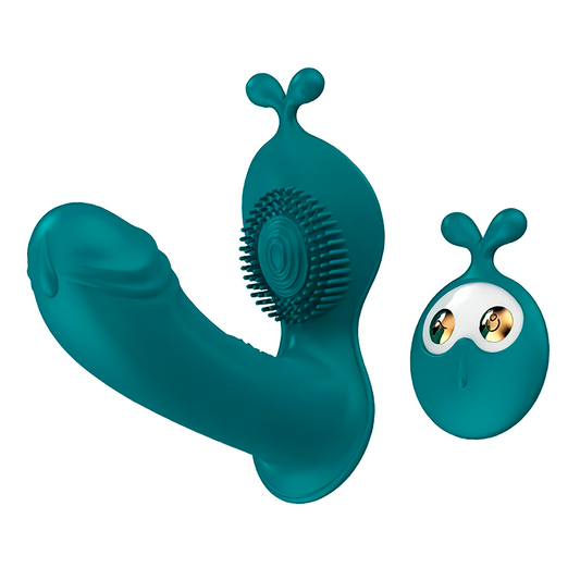 Vibrador Vaginal Conejito Lindo Doble Estimulación