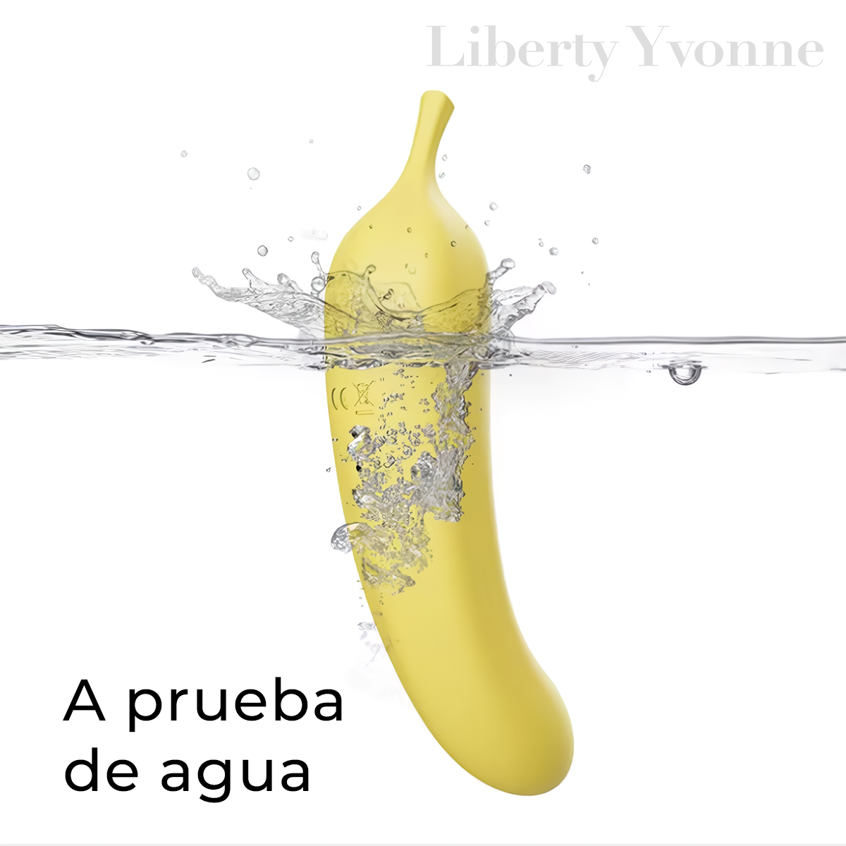 Vibrador Banano De Silicona Suave Al Tacto