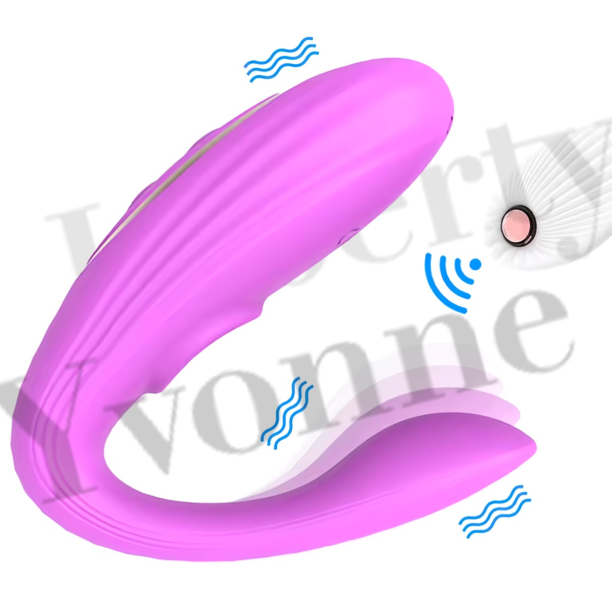 Vibrador Resonancia Doble Estimulación Silicona Suave