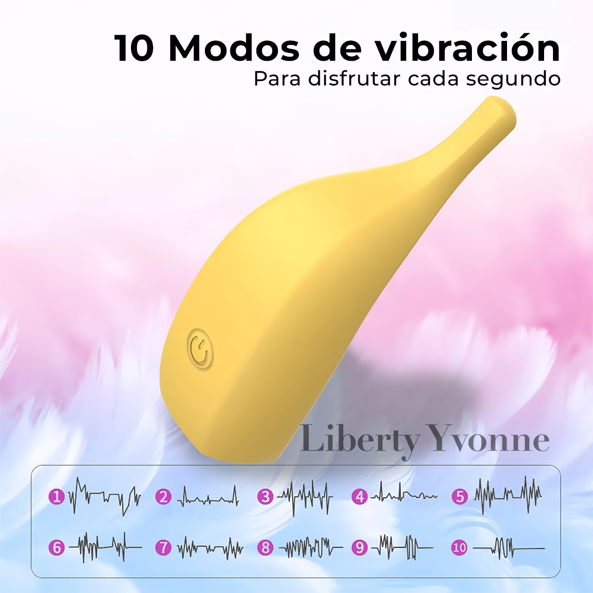 Vibrador Frutal Para Clitoris Diseño Discreto Y Divertido