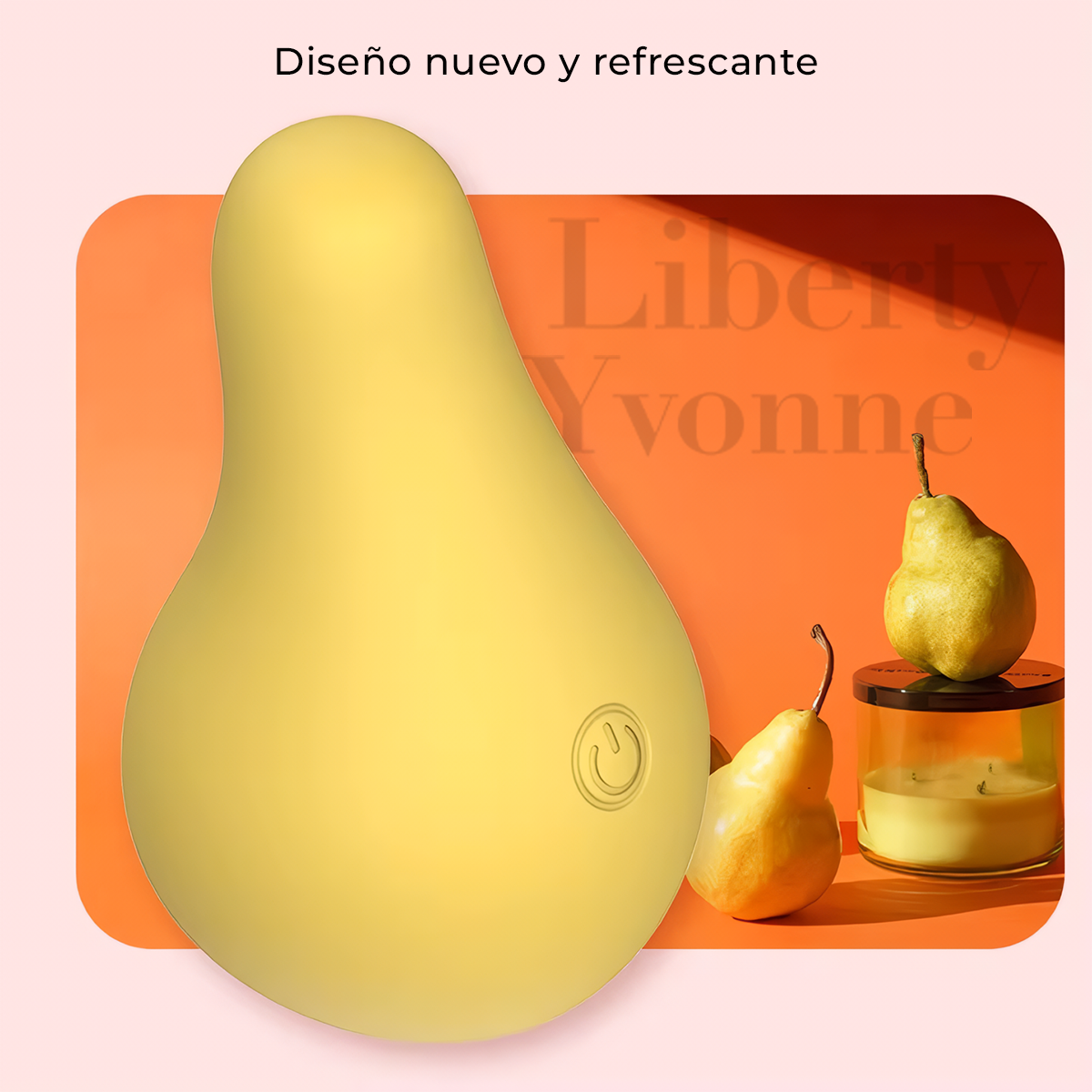 Vibrador Frutal Para Clitoris Diseño Discreto Y Divertido