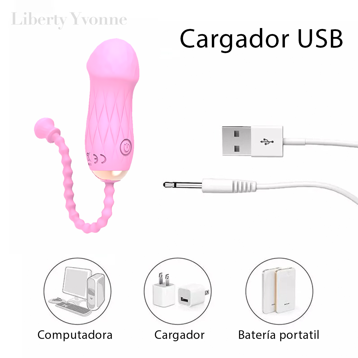 Vibrador Champiñon C Para Clitoris Con Sujetador
